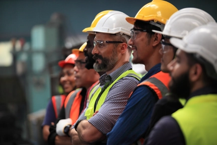 Manufacturing workers