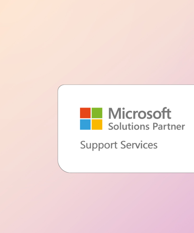 Columbus is one of the first global partners to receive Microsoft’s new Support Services designation