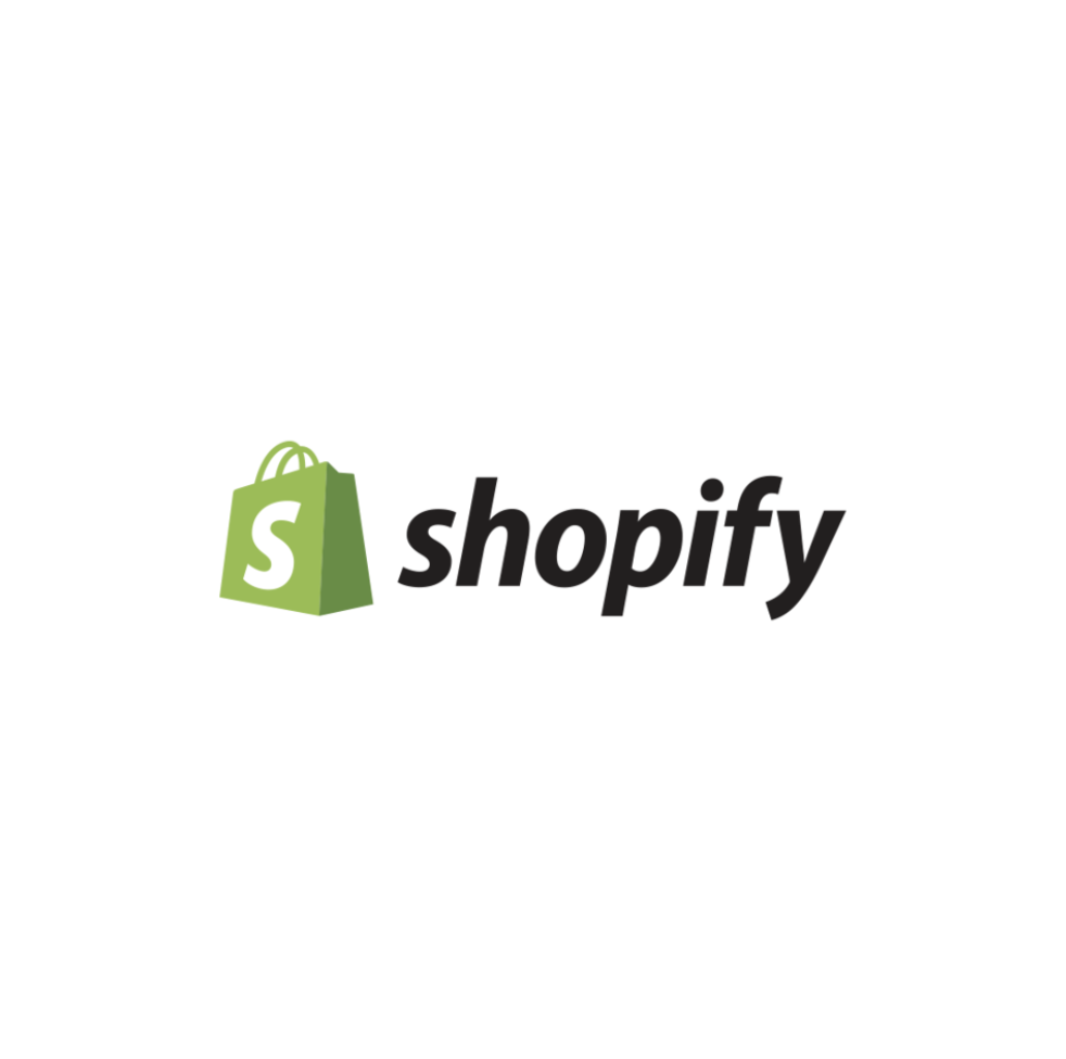Shopify logo partner page